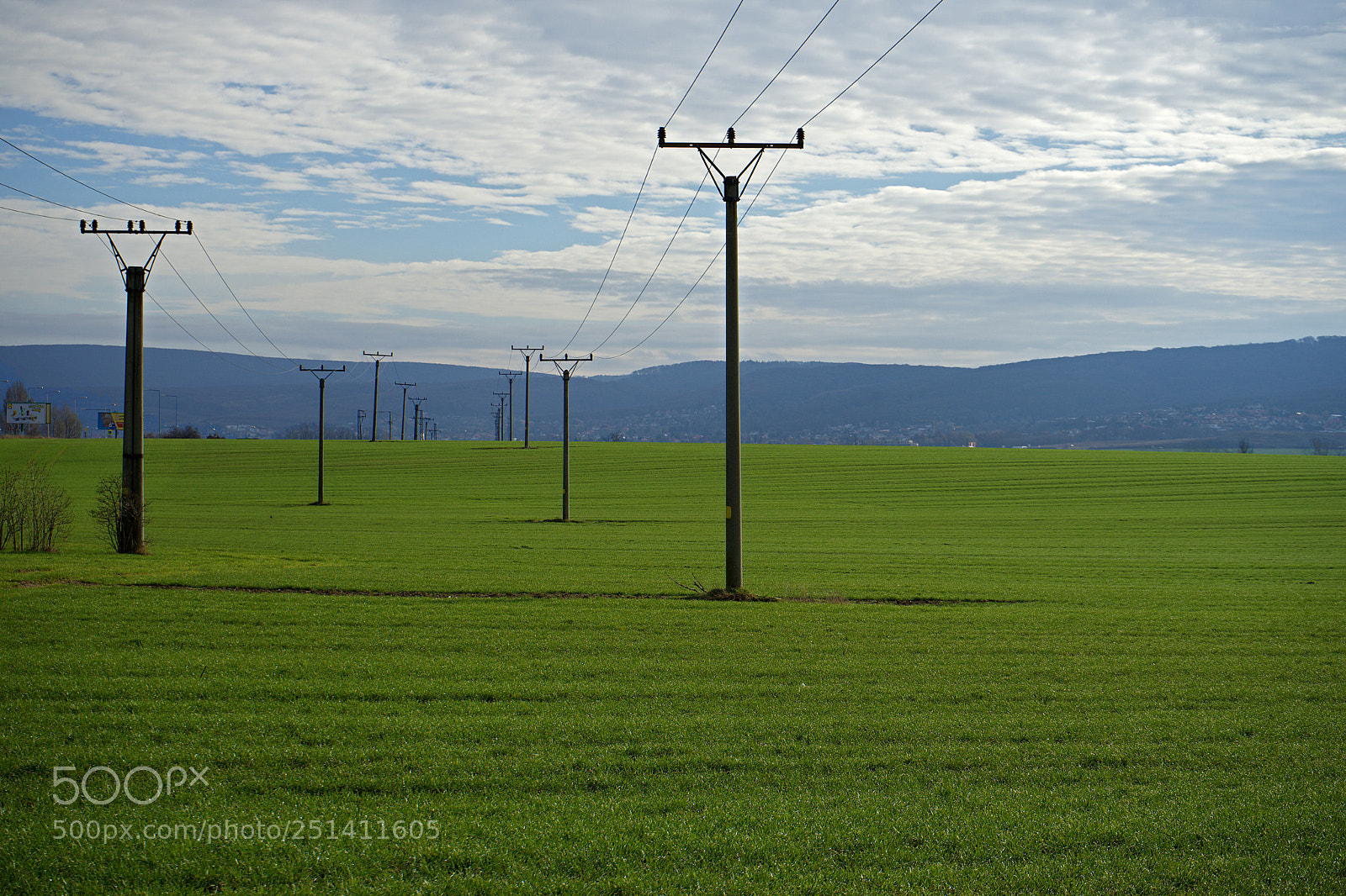 Sony a7 sample photo. Winter field photography