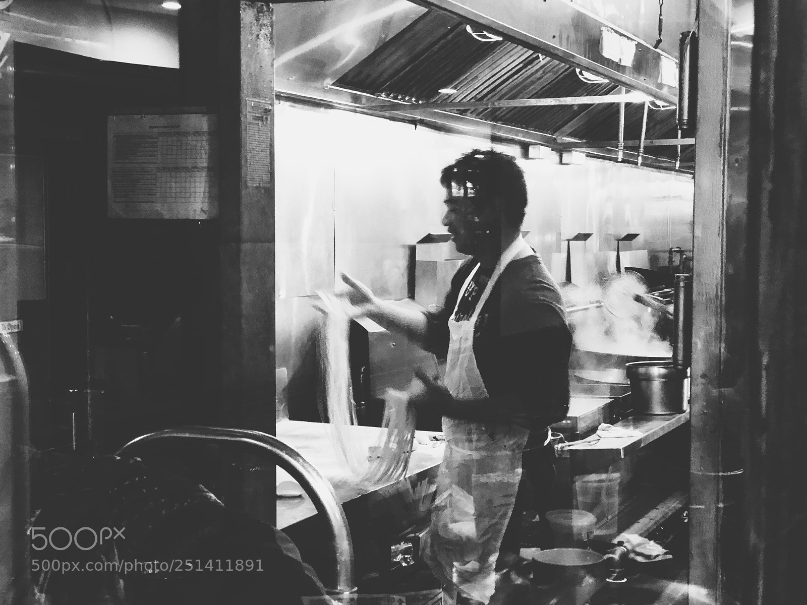 Apple iPhone X sample photo. The noodle chef photography
