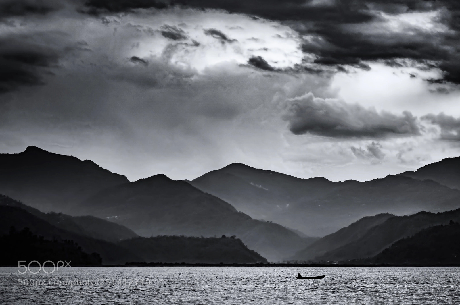 Sony a9 sample photo. Fewa lake, nepal photography