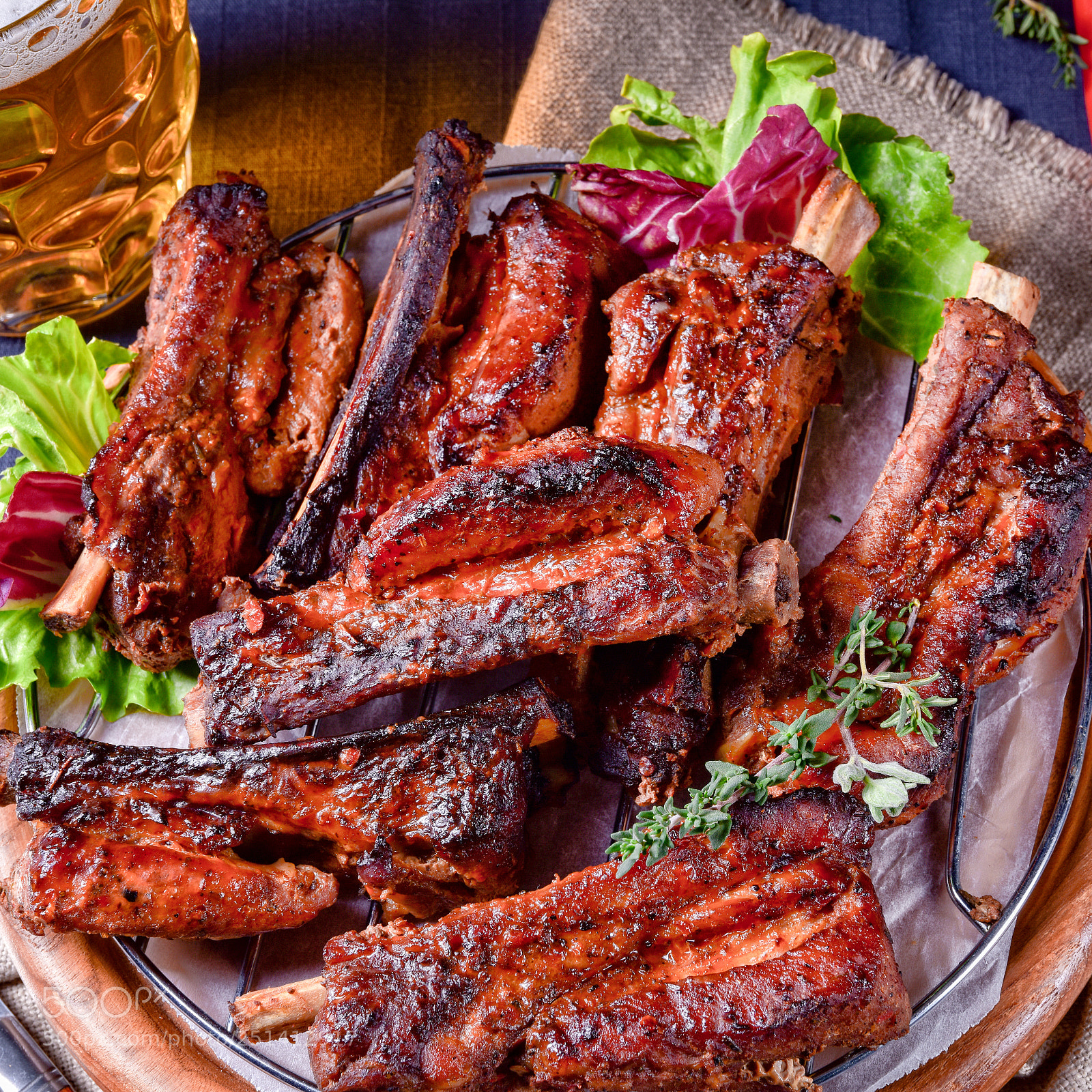 Nikon D810 sample photo. Delightful bbq spareribs from photography