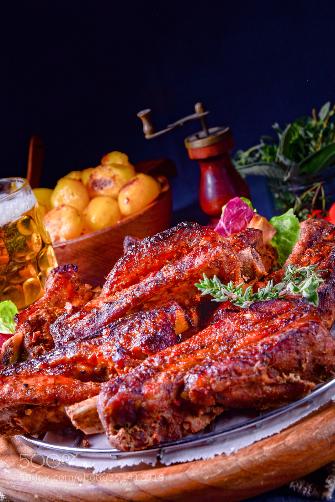 Nikon D810 sample photo. Delightful bbq spareribs from photography