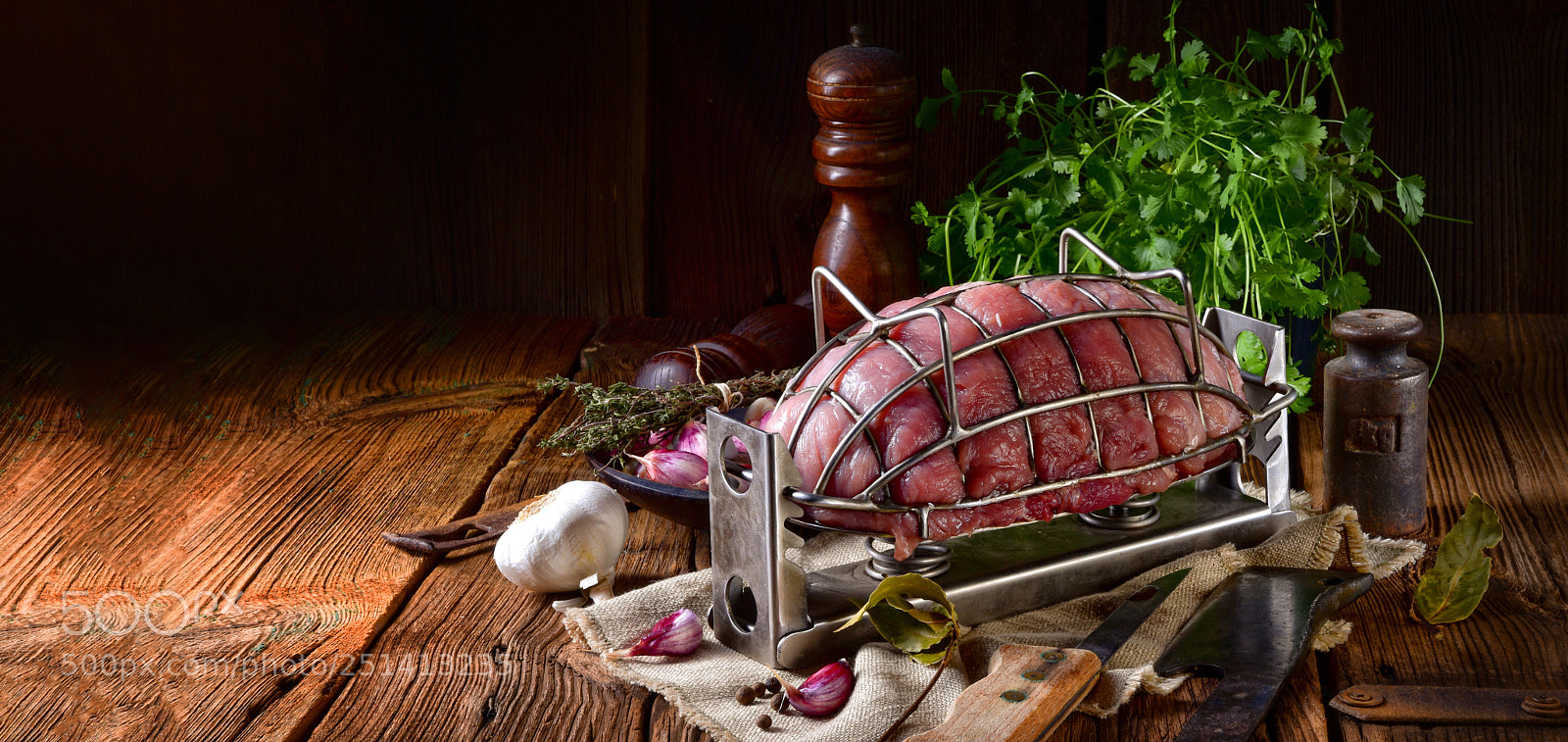 Nikon D810 sample photo. Pressure ham cooker with photography