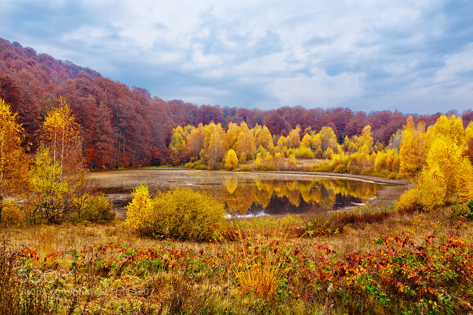 Canon EOS 5D sample photo. Lake in the mountains photography