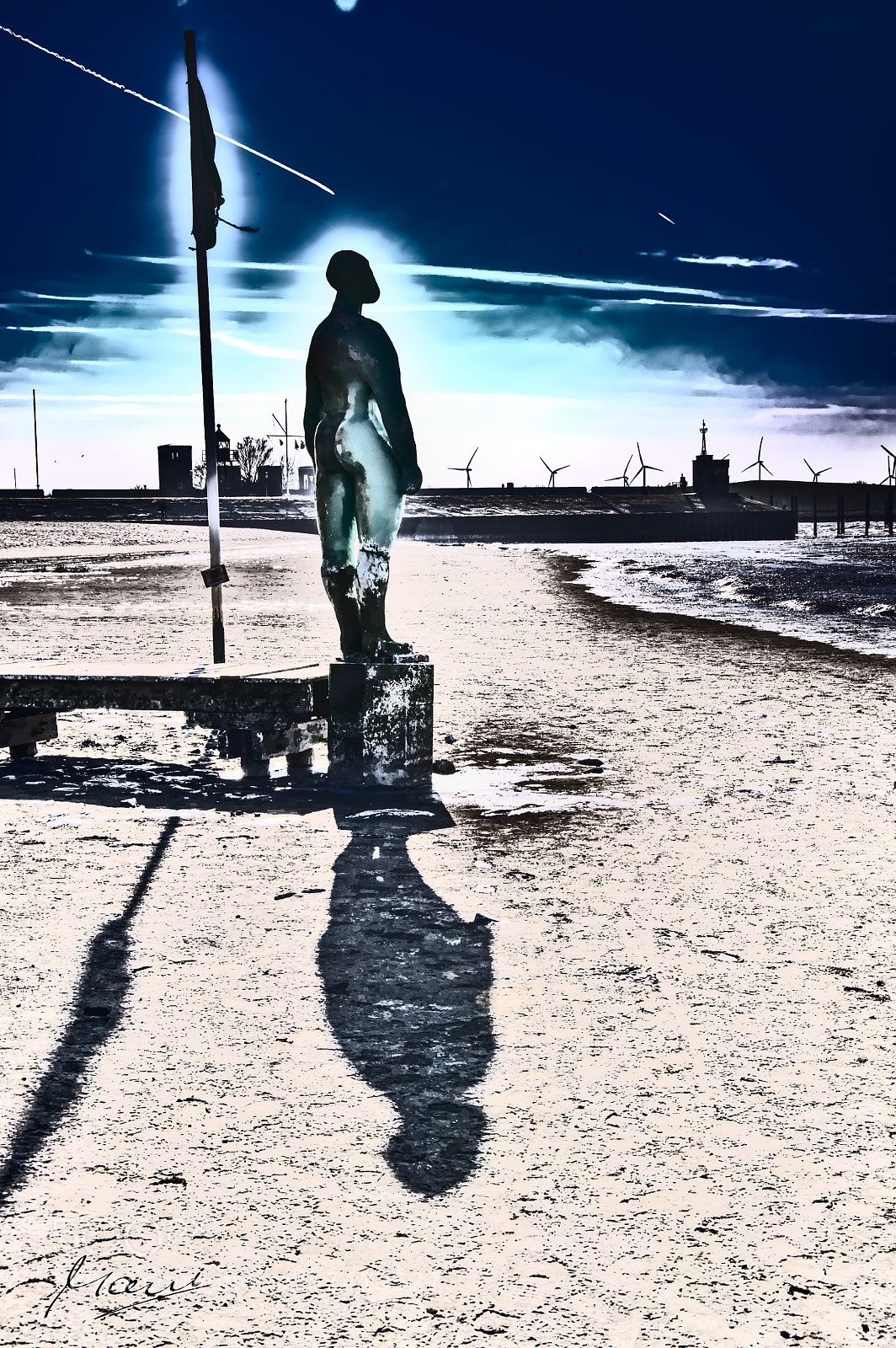 Nikon D90 sample photo. Traces of human civilization photography