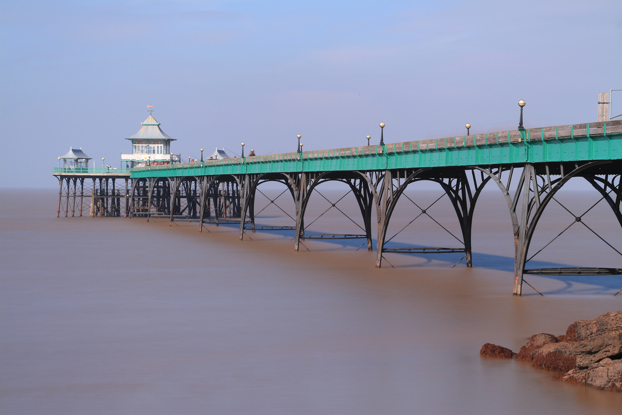 Canon EOS 650D (EOS Rebel T4i / EOS Kiss X6i) sample photo. Clevedon pier photography
