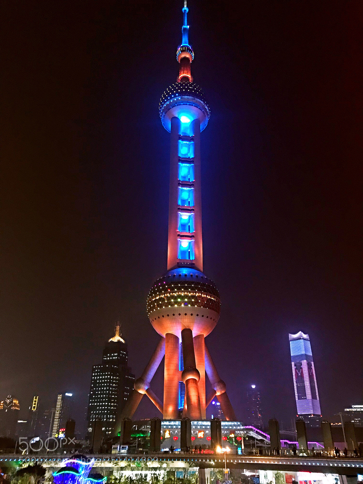 Apple iPhone 7 Plus sample photo. Oriental pearl tower, 东方明珠塔 photography