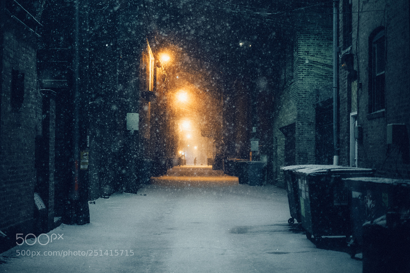Sony a7 sample photo. Snow machine photography