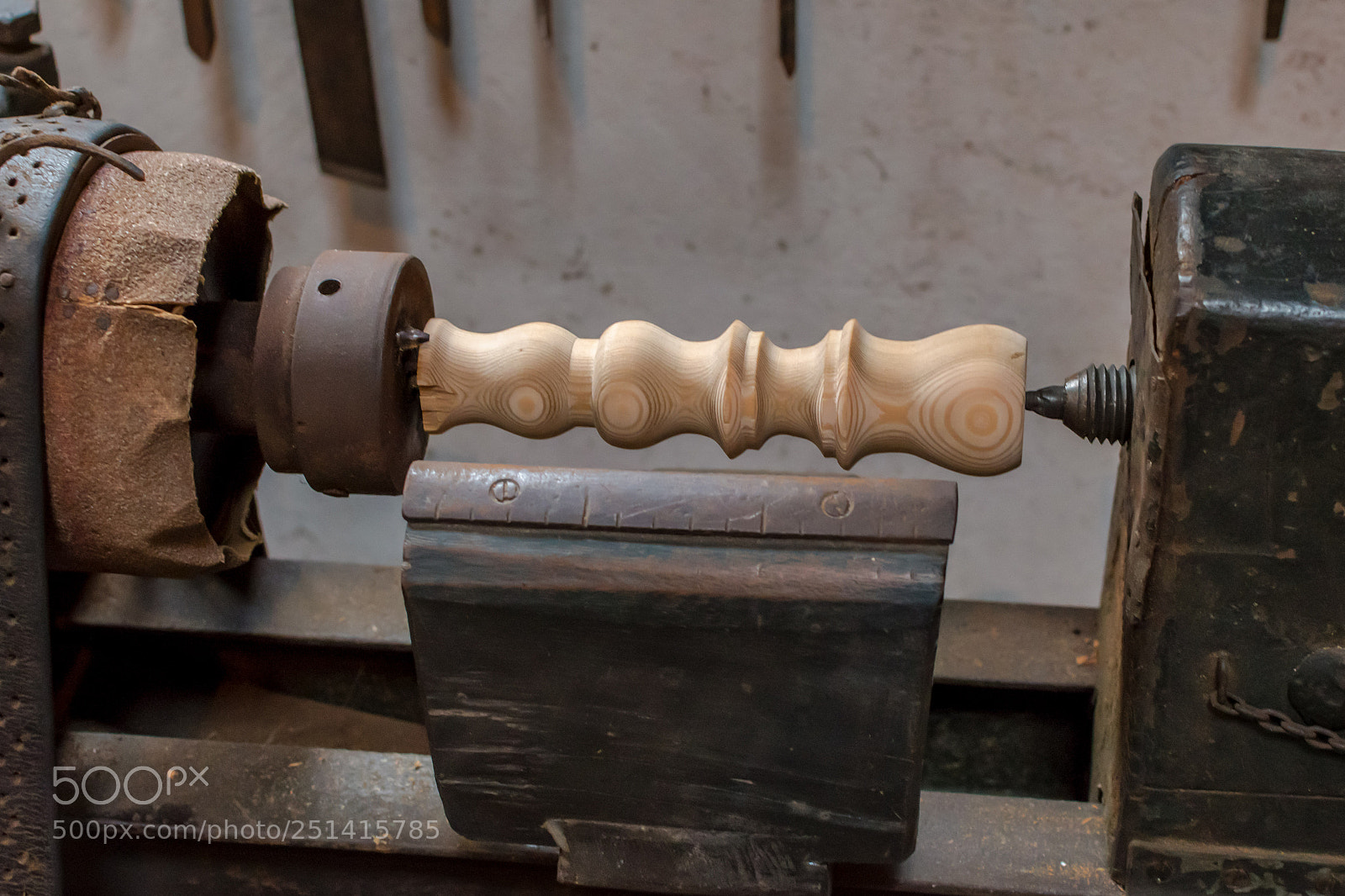 Nikon D500 sample photo. Lathe photography
