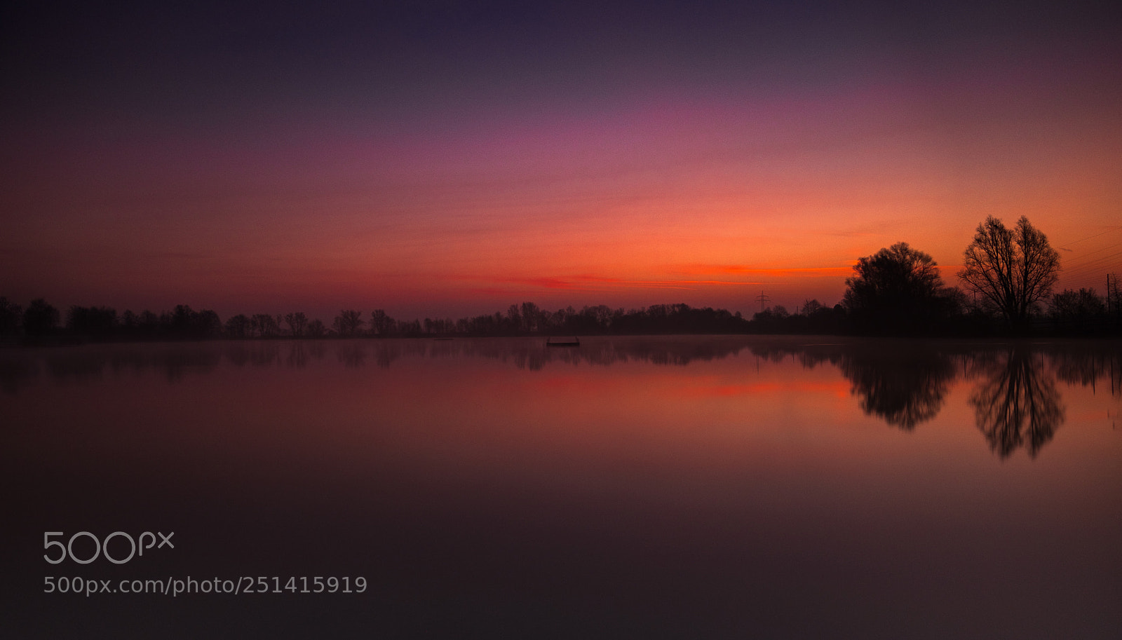 Fujifilm X-T2 sample photo. Lake in the red photography