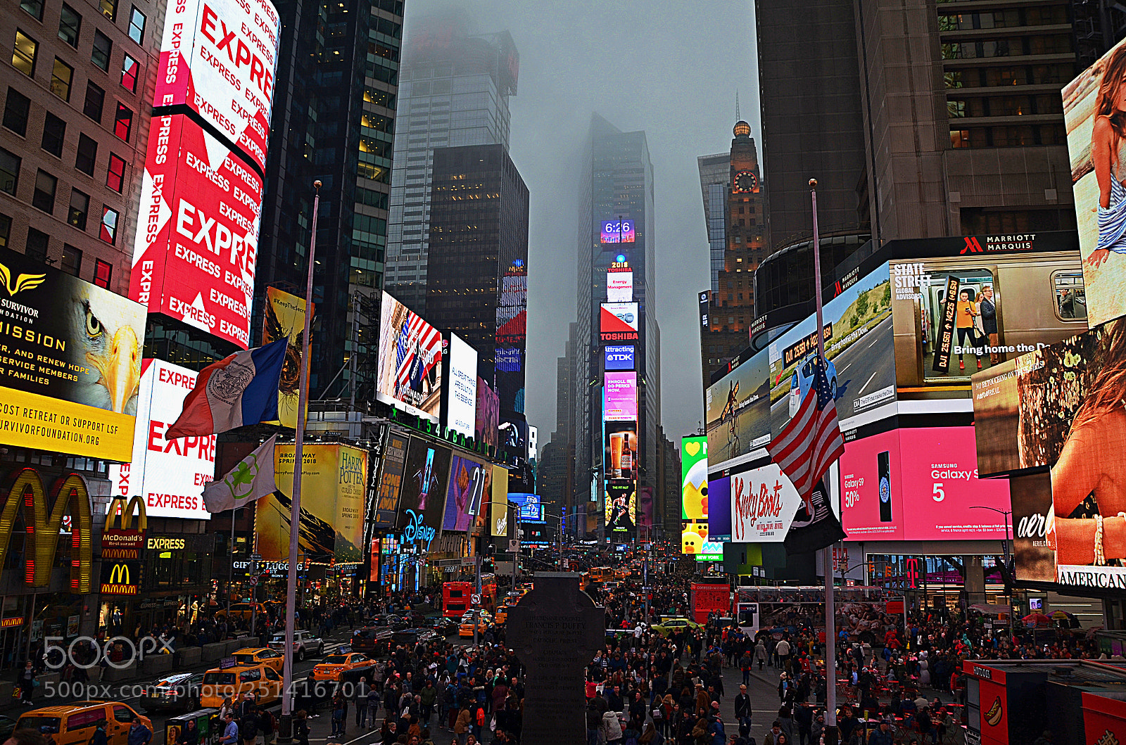 Nikon D5100 sample photo. Times square photography