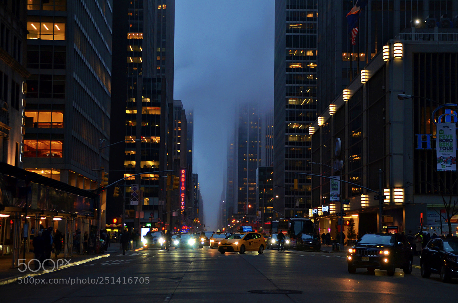 Nikon D5100 sample photo. New york foggy photography