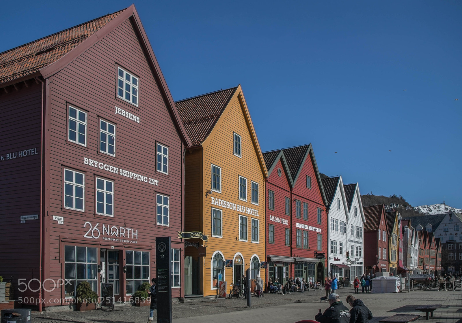 Nikon D5300 sample photo. Bryggen photography