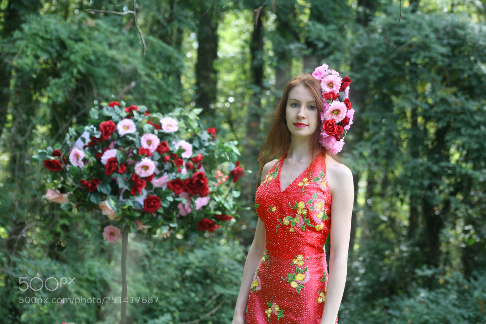 Canon EOS 5D sample photo. Spring girl photography
