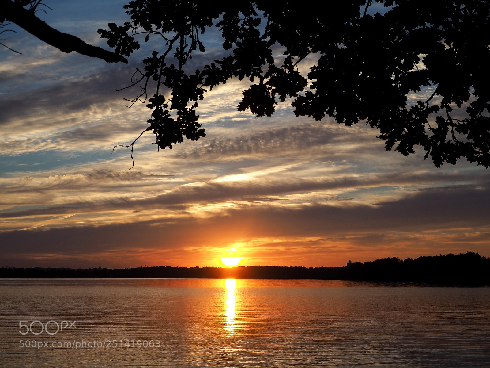 Olympus OM-D E-M10 sample photo. Sunset over a lake photography