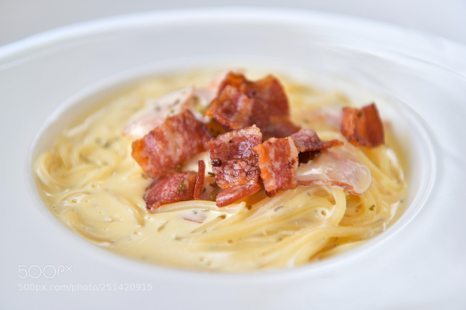 Nikon D5 sample photo. Spaghetti carbonara with crispy photography