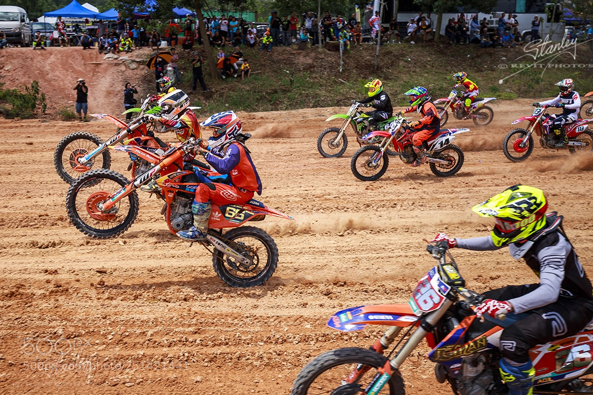 Canon EOS 6D Mark II sample photo. Mx race photography