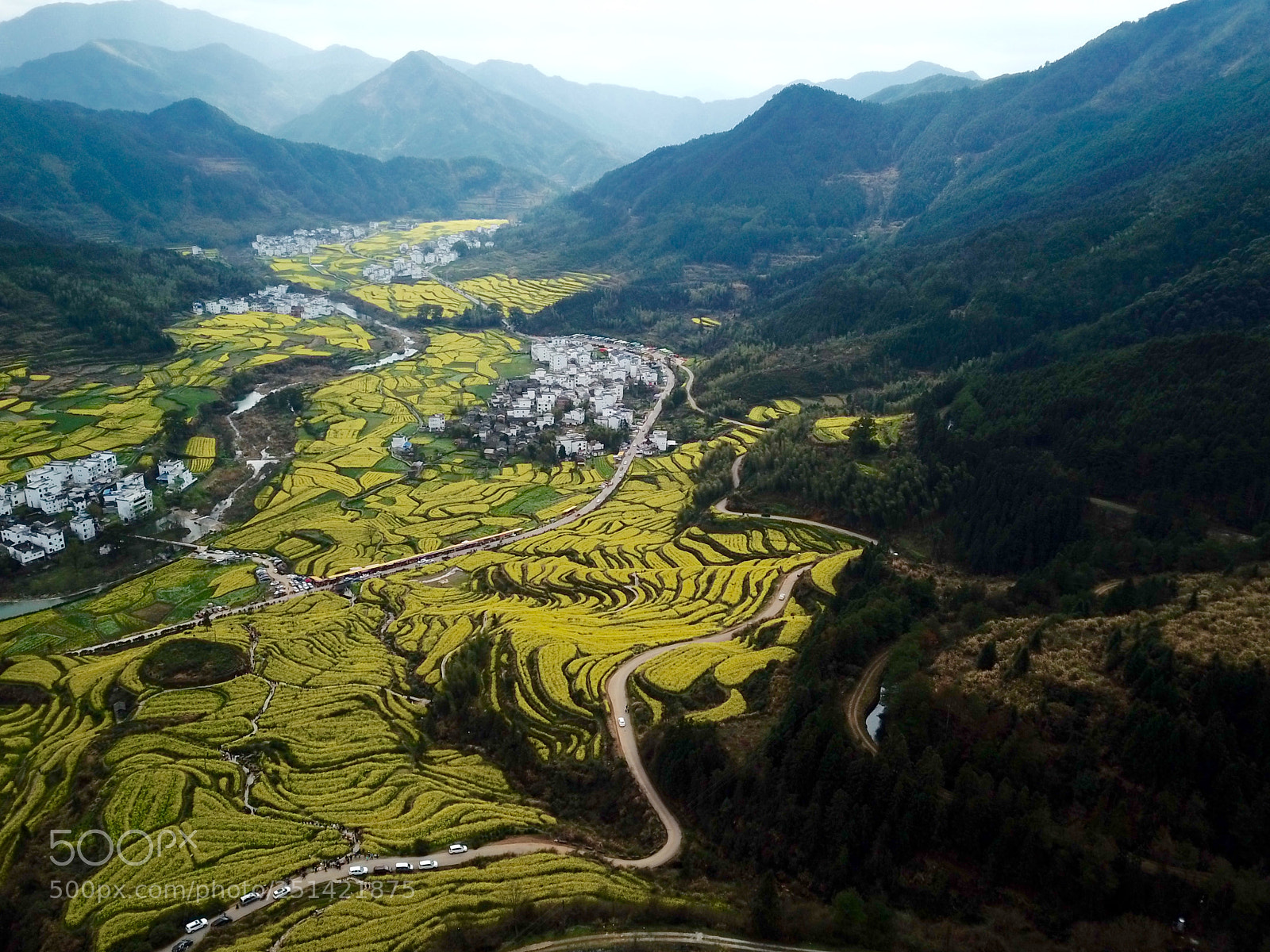 DJI FC220 sample photo. 中国最美乡村之婺源 photography