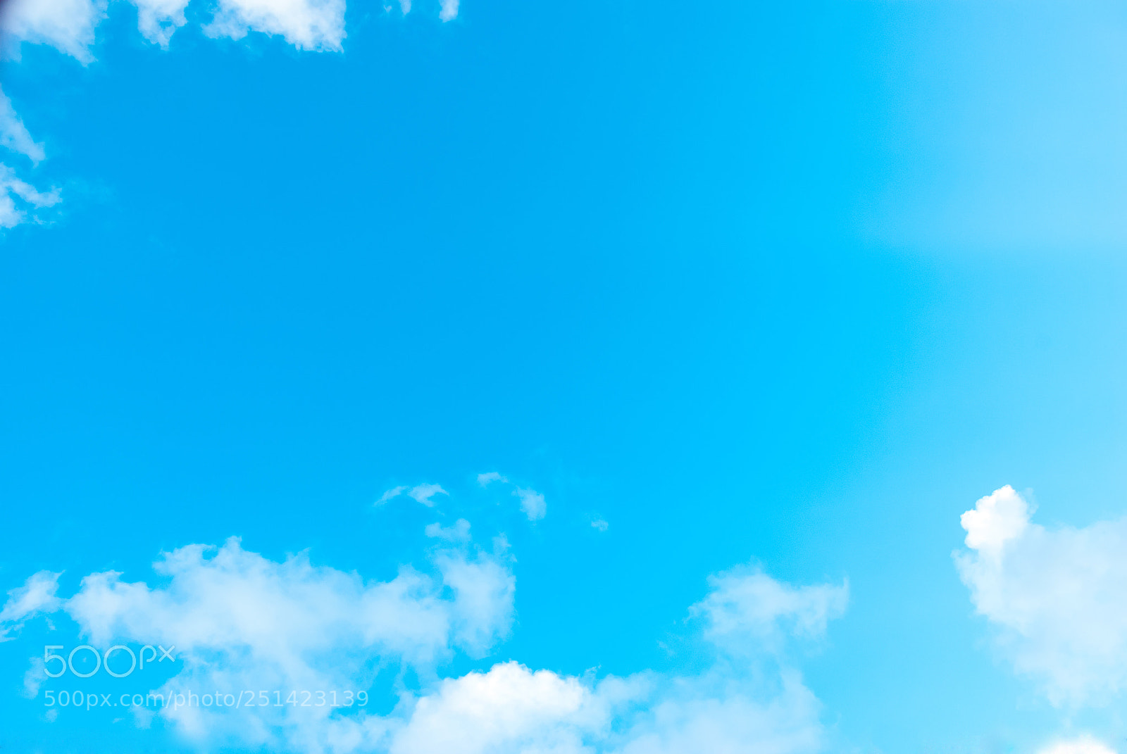 Nikon D80 sample photo. Blue sky white cloud photography