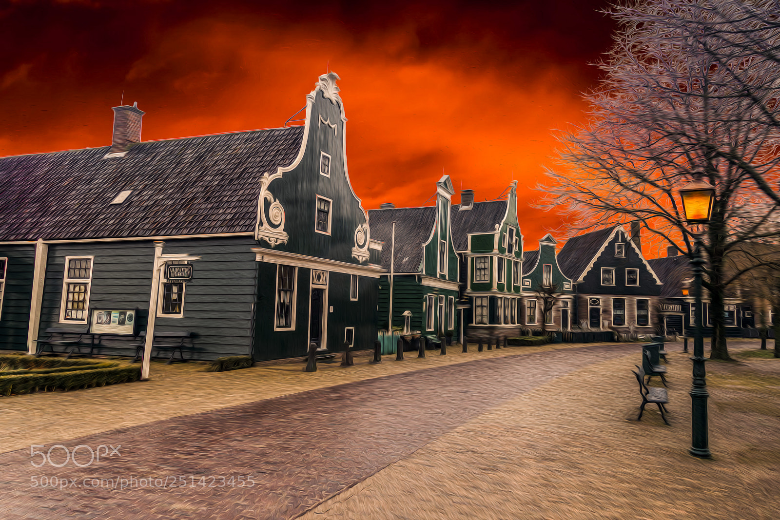 Canon EOS 5D Mark IV sample photo. Orange sky in an photography