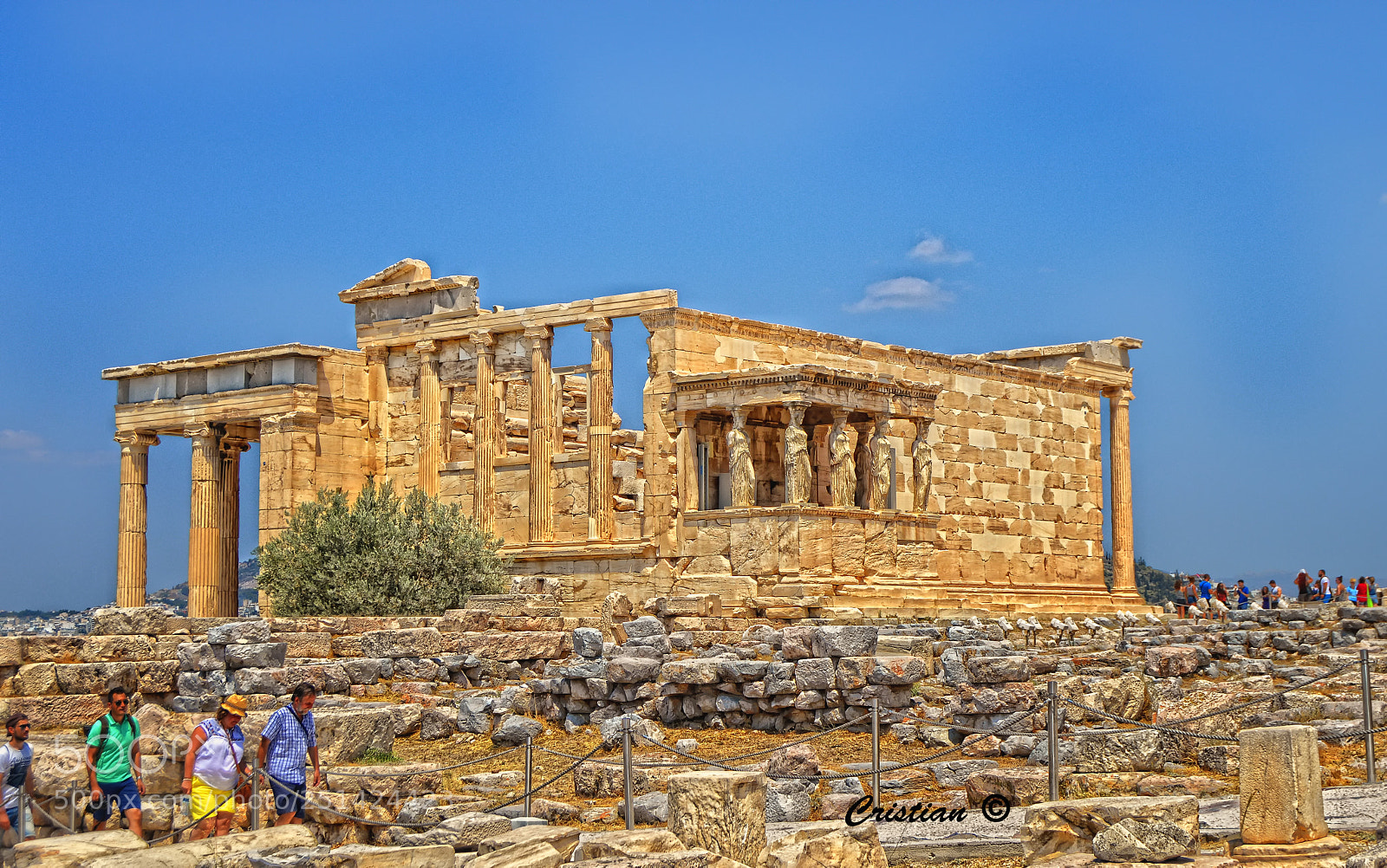 Nikon D3200 sample photo. Erecteion -acropolis photography