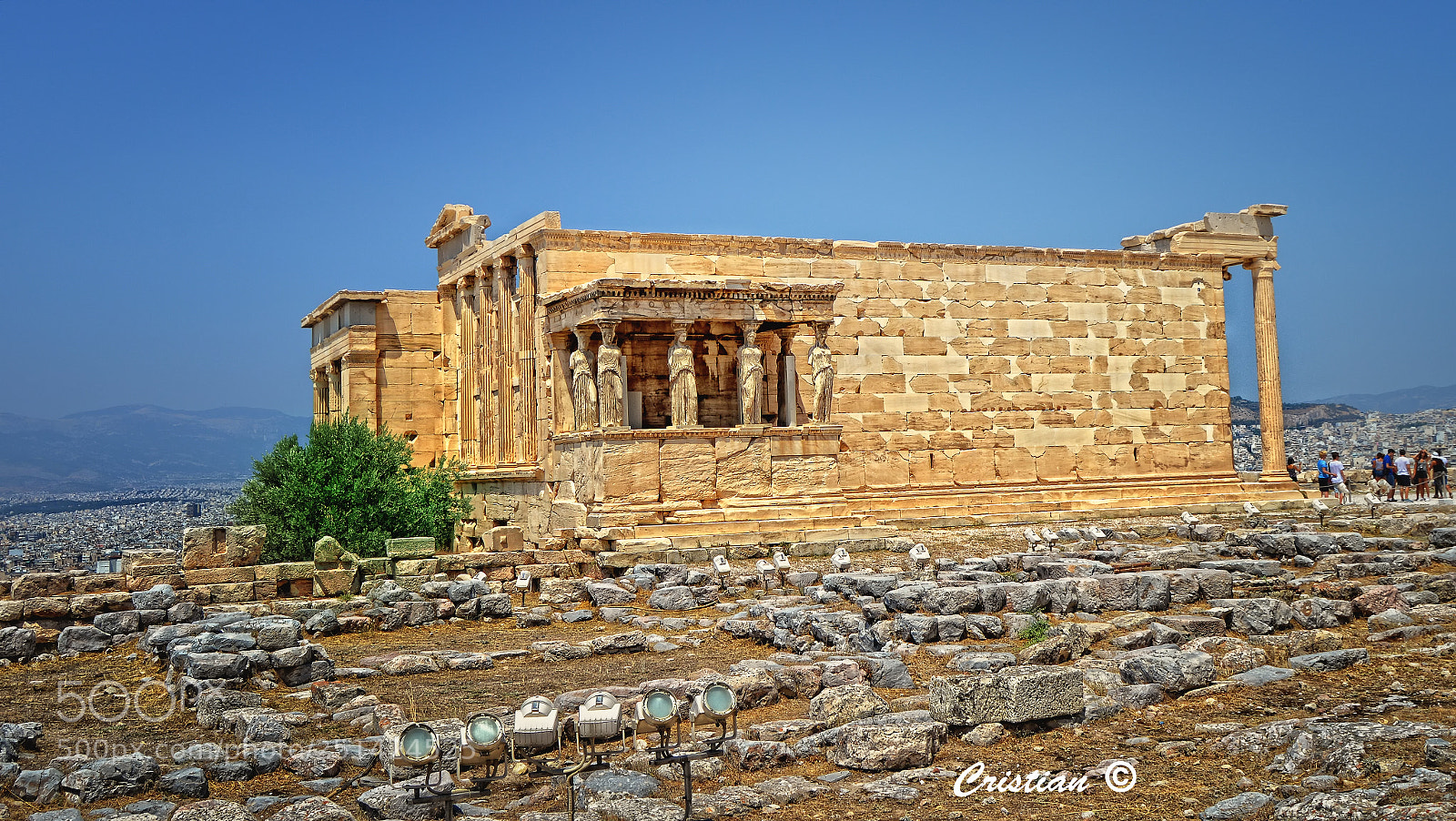 Nikon D3200 sample photo. Erecteion-acropolis photography