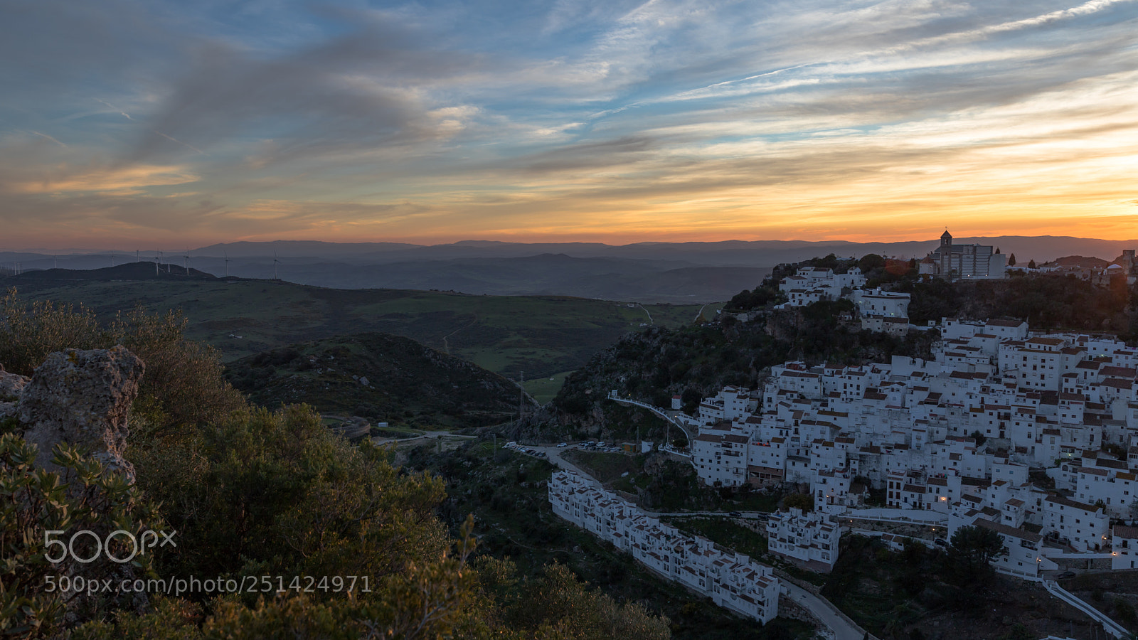Canon EOS 6D Mark II sample photo. Casares at sunset ii photography