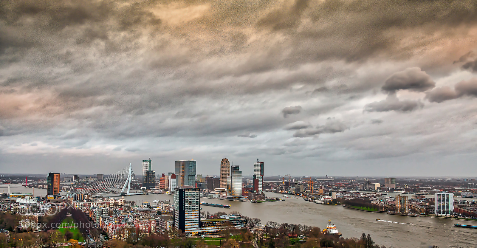Nikon D500 sample photo. Panorama of the city photography