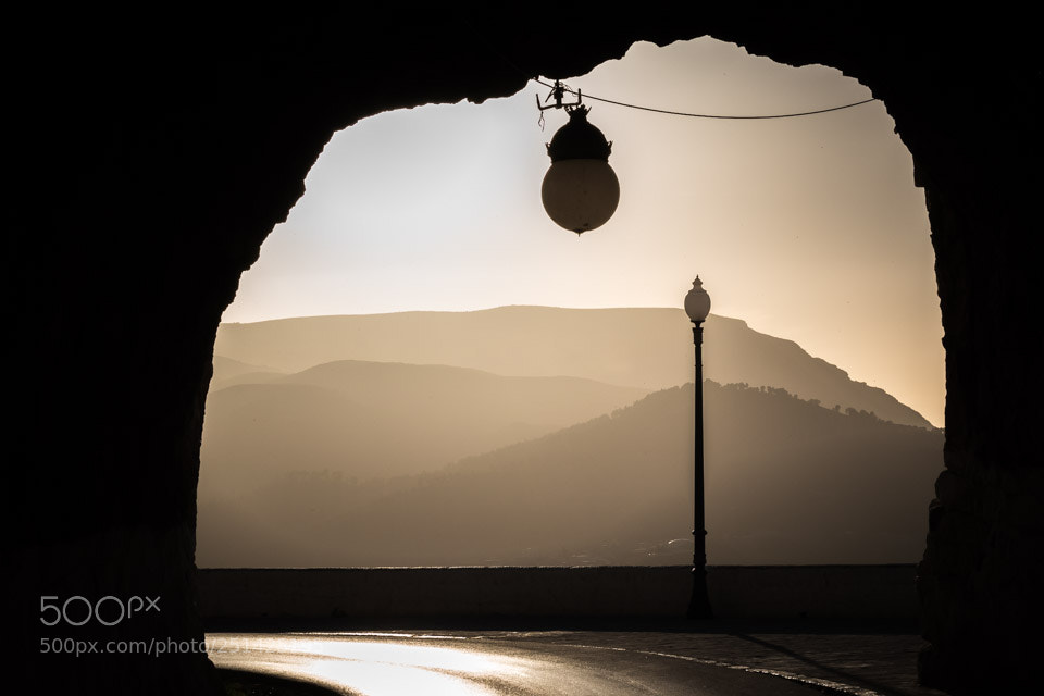 Nikon D5500 sample photo. Soleil couchant à constantine photography