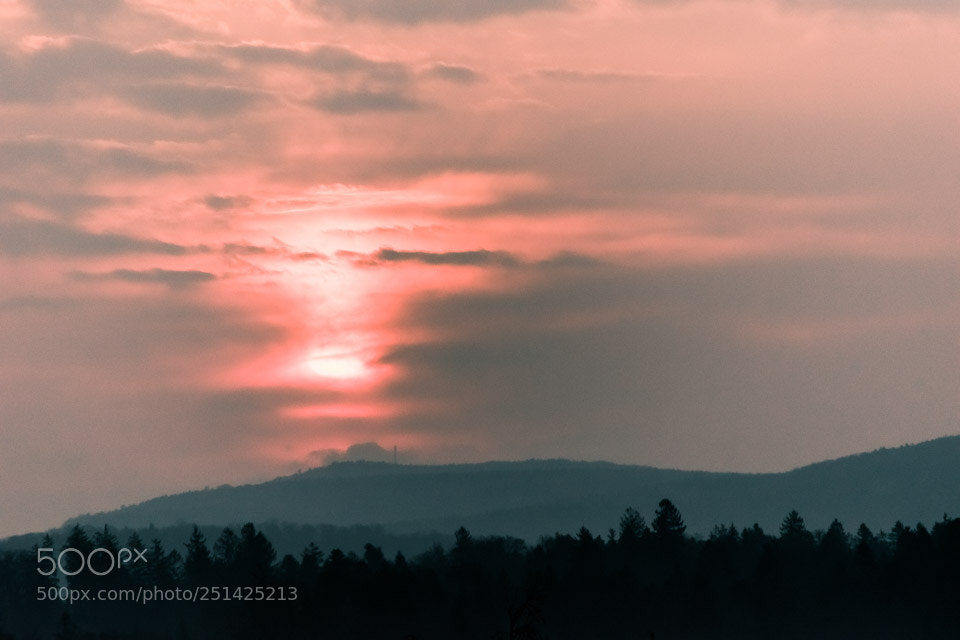 Nikon D5500 sample photo. Lever de soleil sur photography