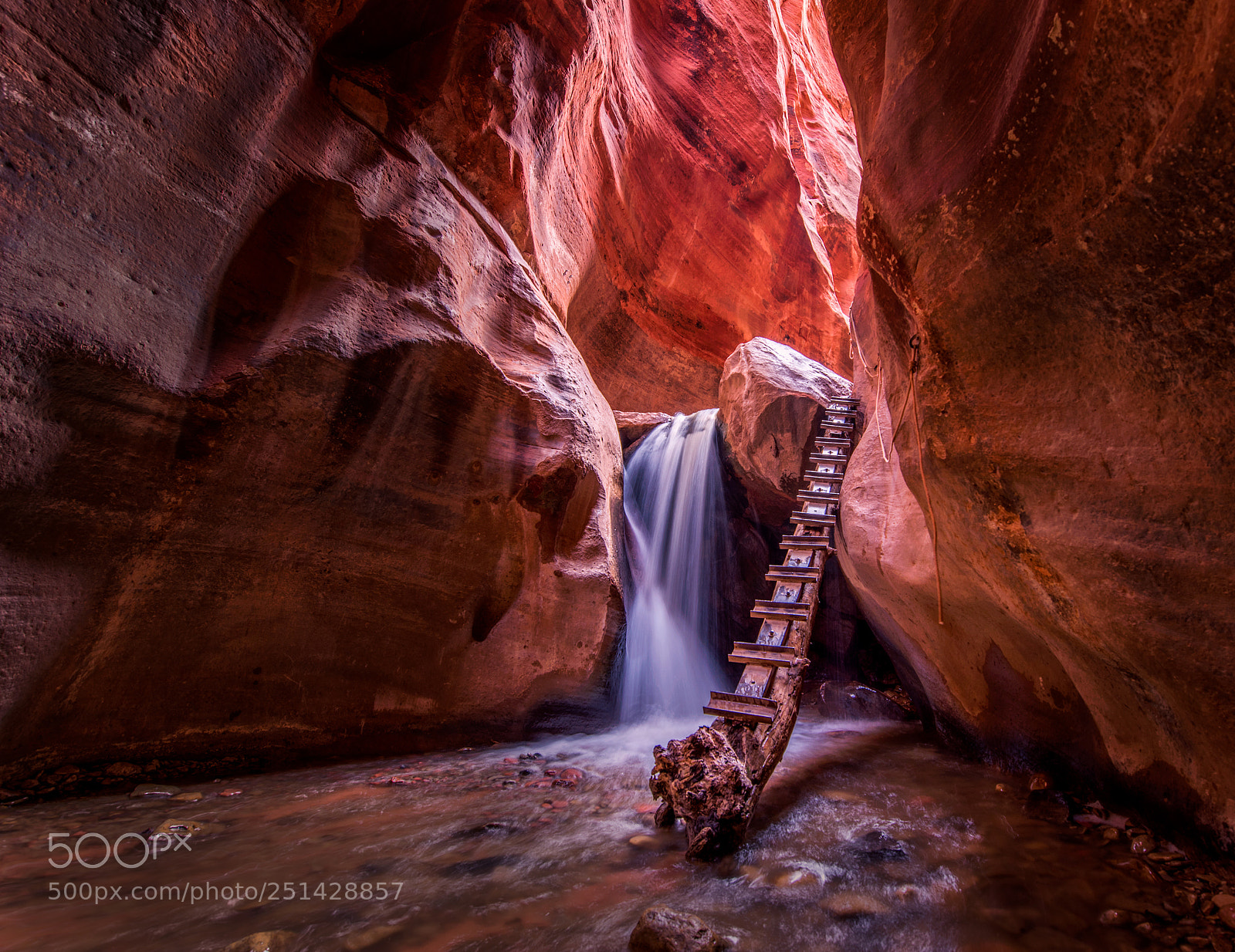 Nikon D810 sample photo. Kanarraville falls photography