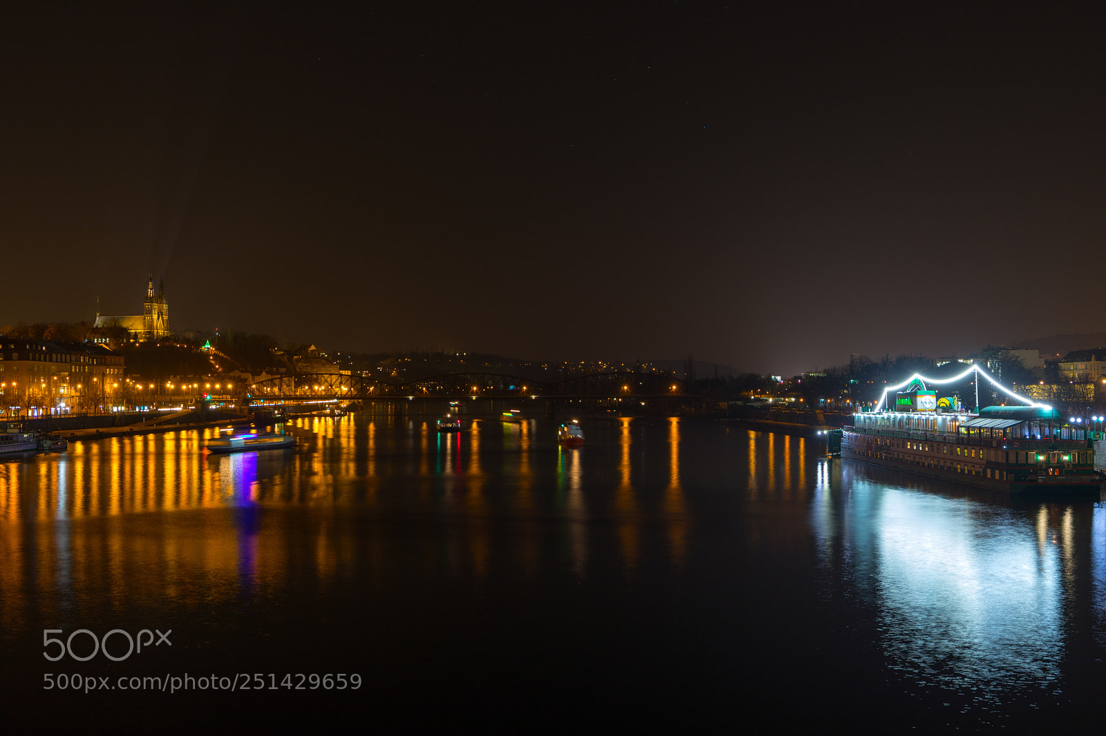 Canon EOS 5D Mark IV sample photo. Night view from palack photography
