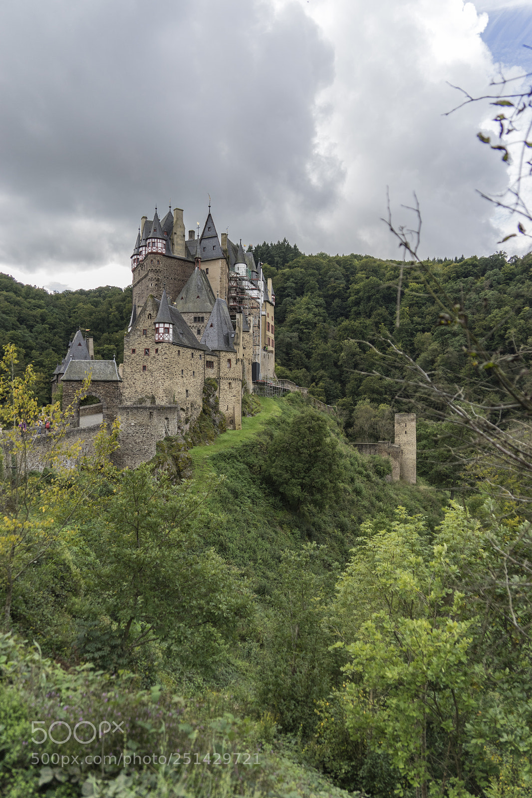 Sony a7 II sample photo. Cochem. castle. burg eltz photography