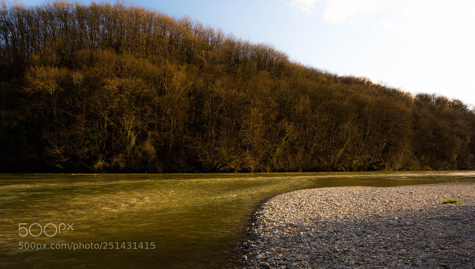 Sony a7R III sample photo. Forest, river and stones photography