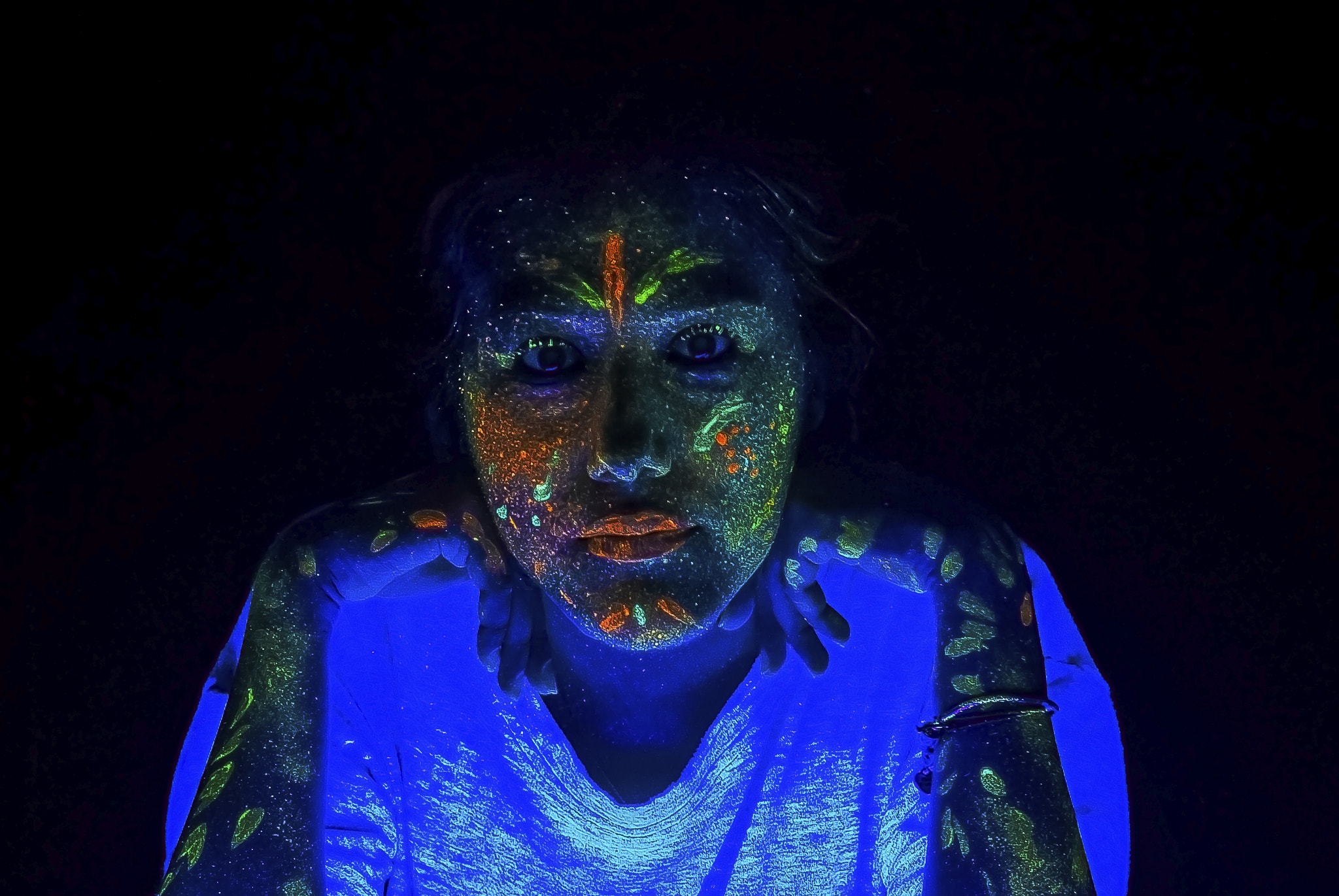 Nikon 1 J1 sample photo. Uv photography