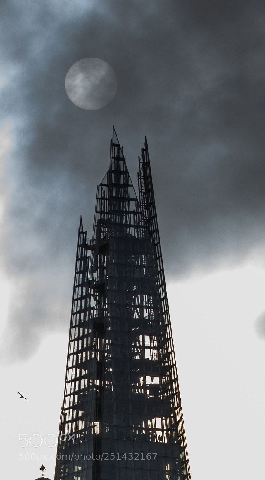 Nikon D3300 sample photo. Sun over the shard photography