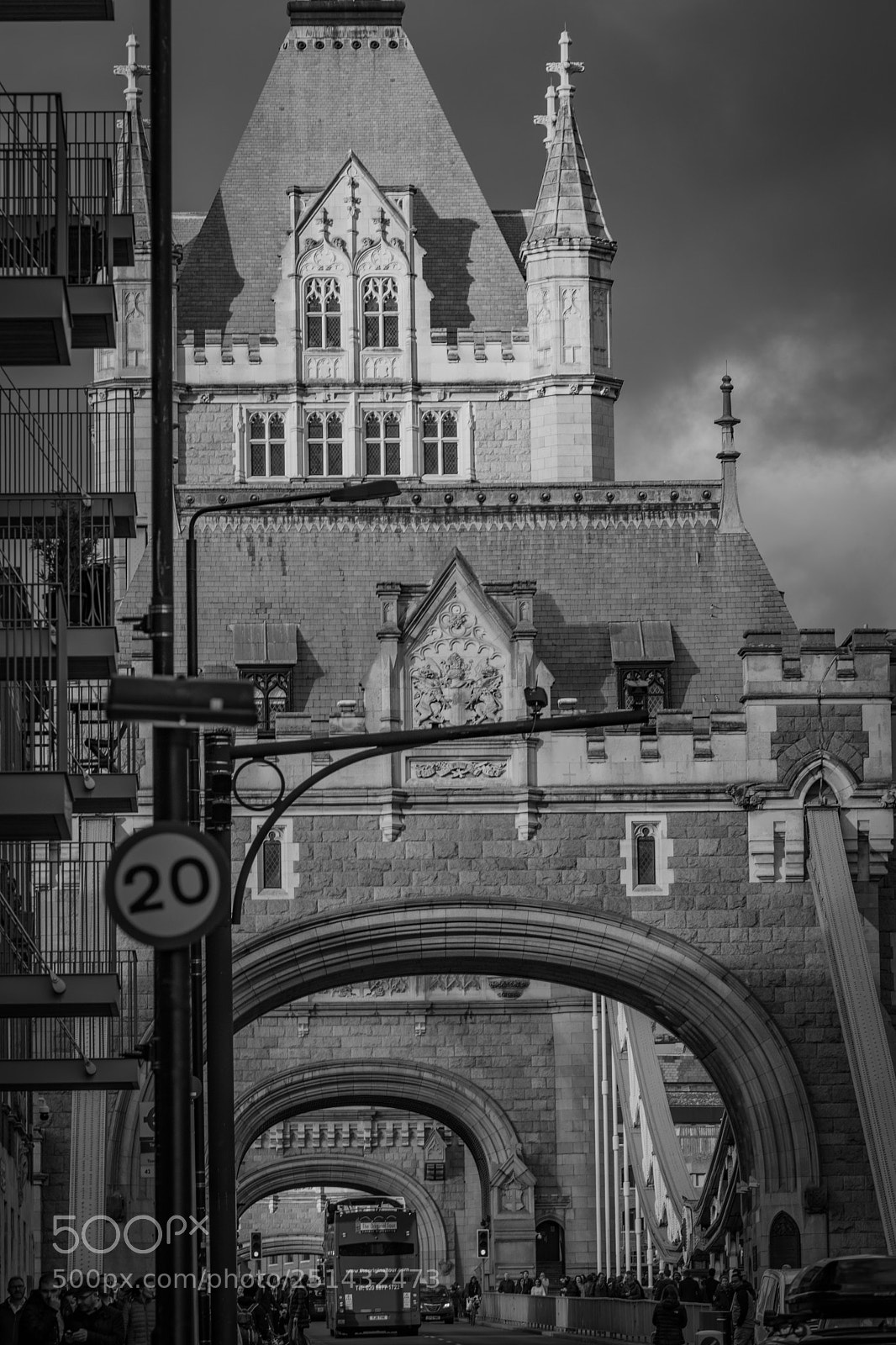 Nikon D3300 sample photo. View to tower bridge photography