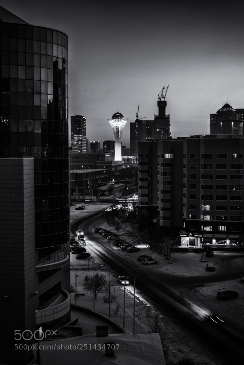 Nikon D810 sample photo. Astana&bayterek monument photography