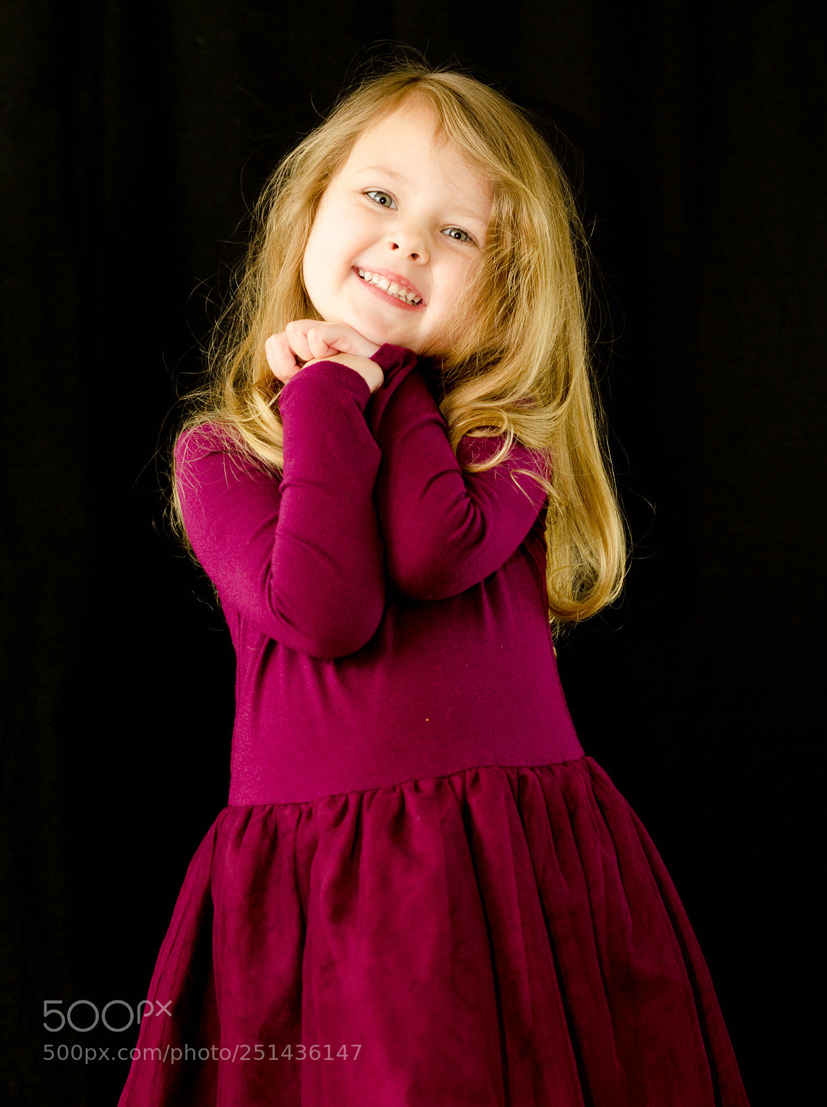 Nikon D7000 sample photo. Portrait in purple photography
