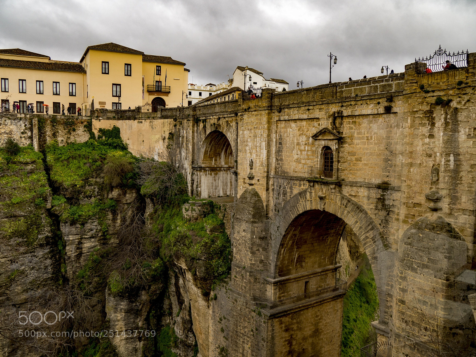 Olympus OM-D E-M10 sample photo. Old bridge in ronda photography