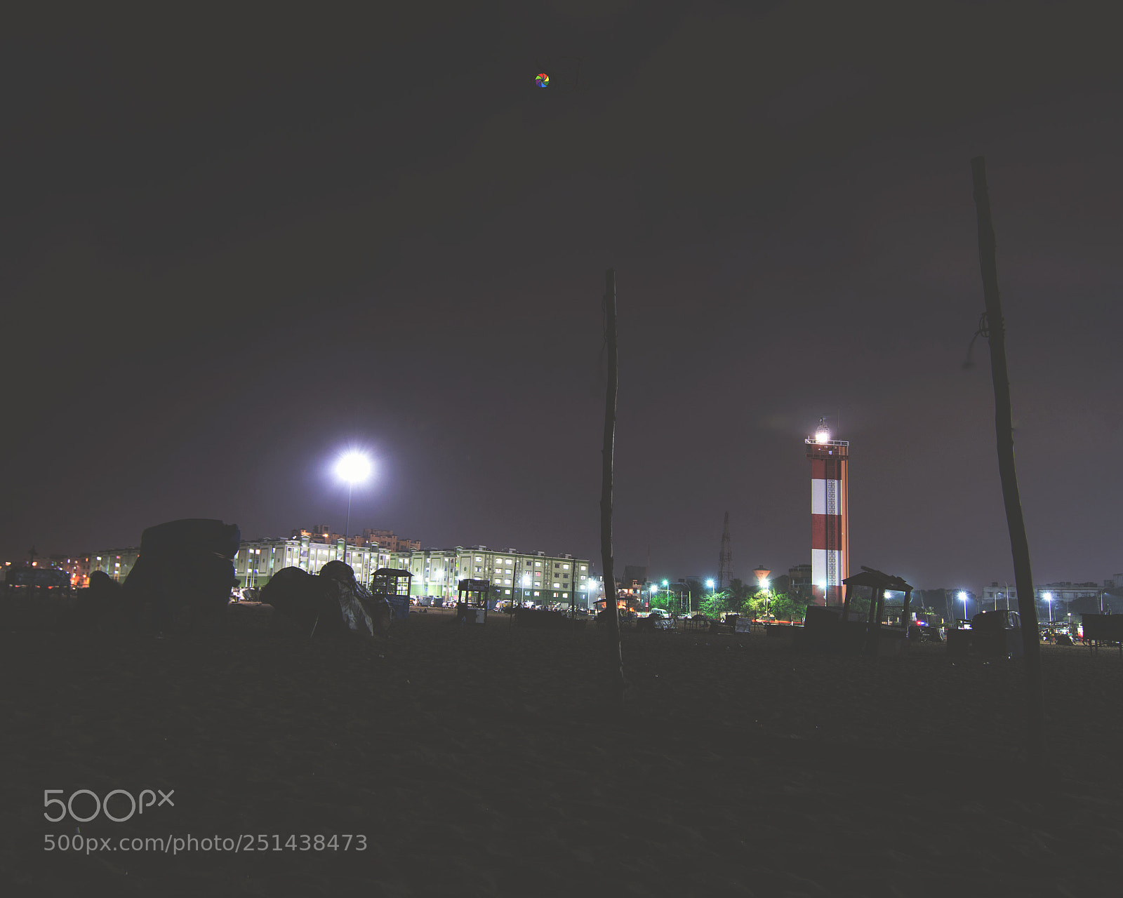 Nikon D7100 sample photo. Night lamp photography