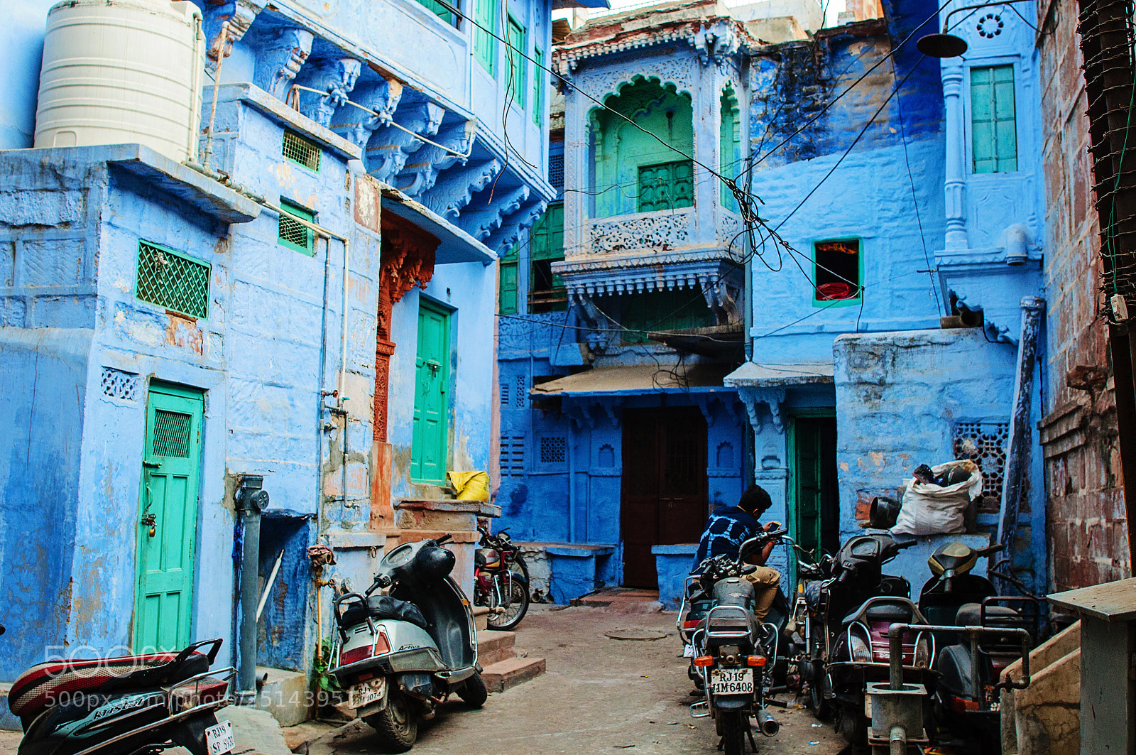 Nikon D90 sample photo. Jodhpur streets photography