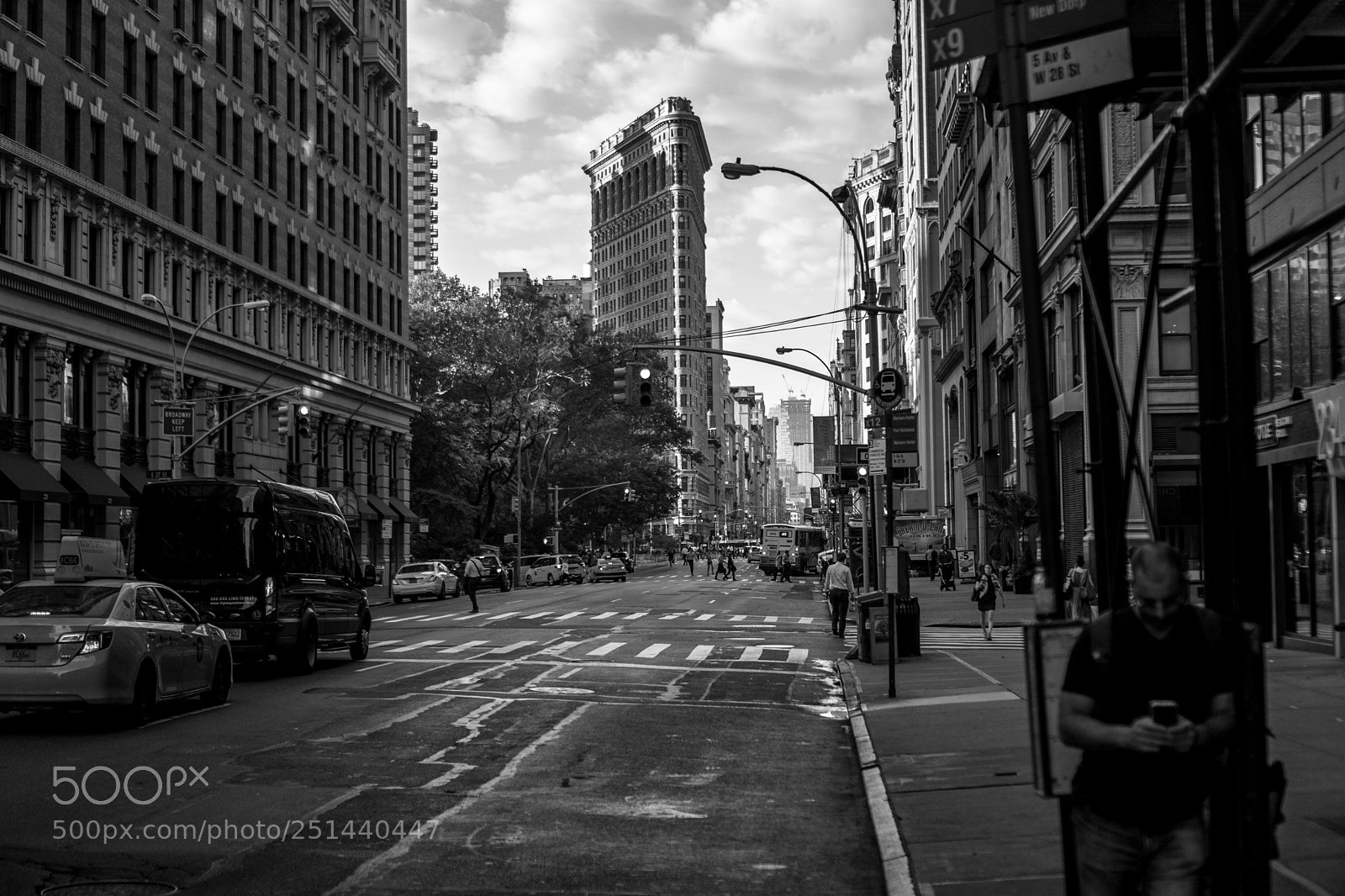 Sony a6000 sample photo. Flatiron building photography