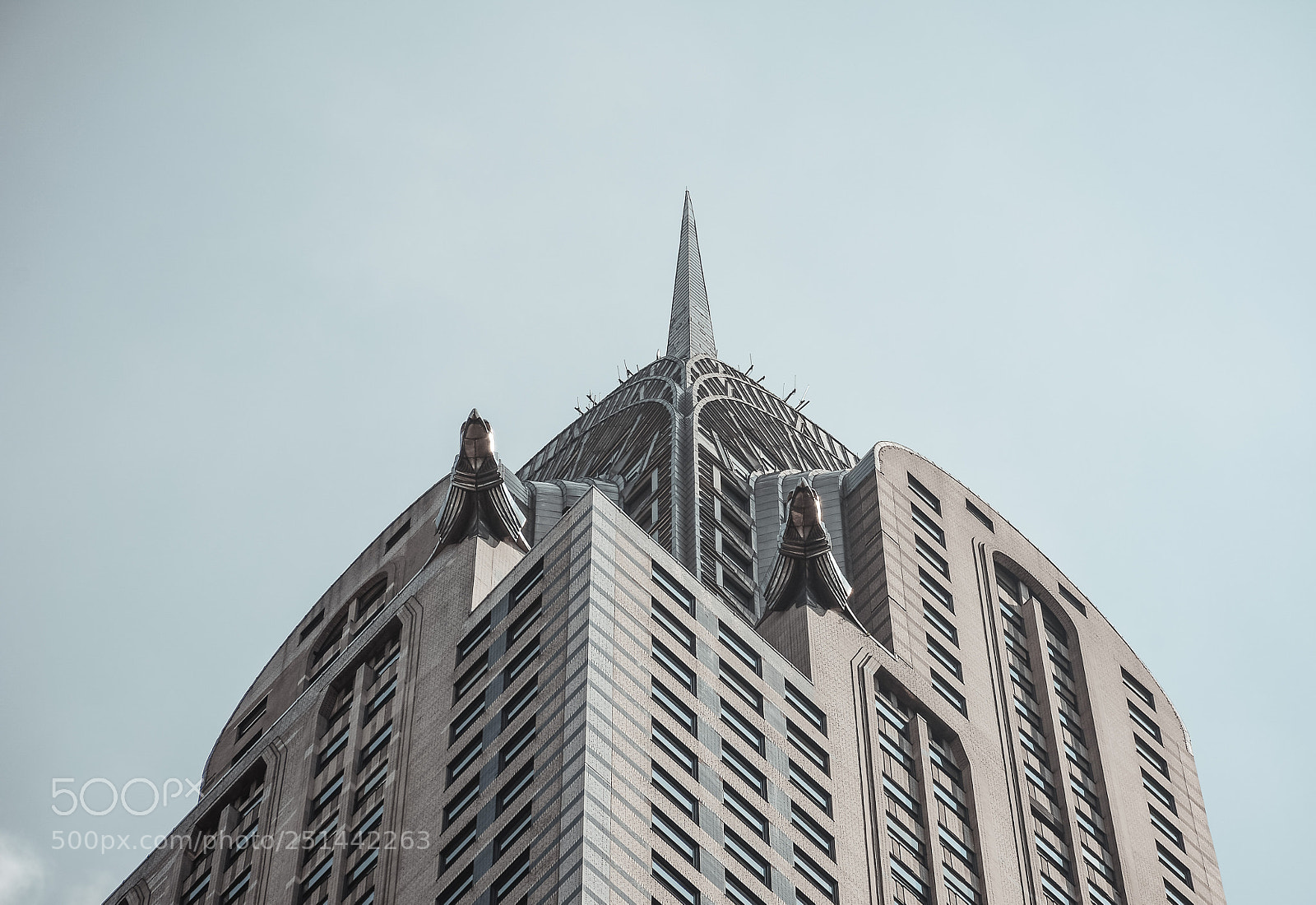 Nikon D5200 sample photo. Top of the crysler photography
