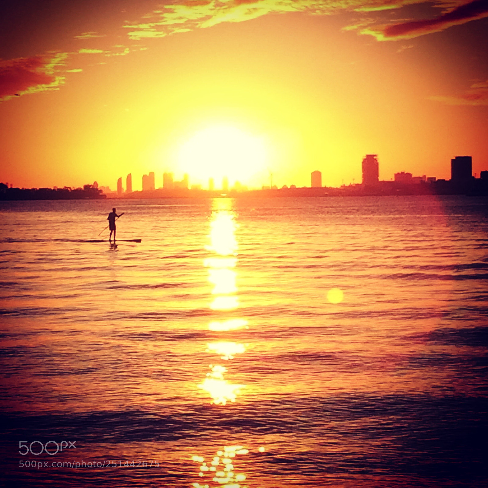 Apple iPhone 5s sample photo. Paddle boarding photography