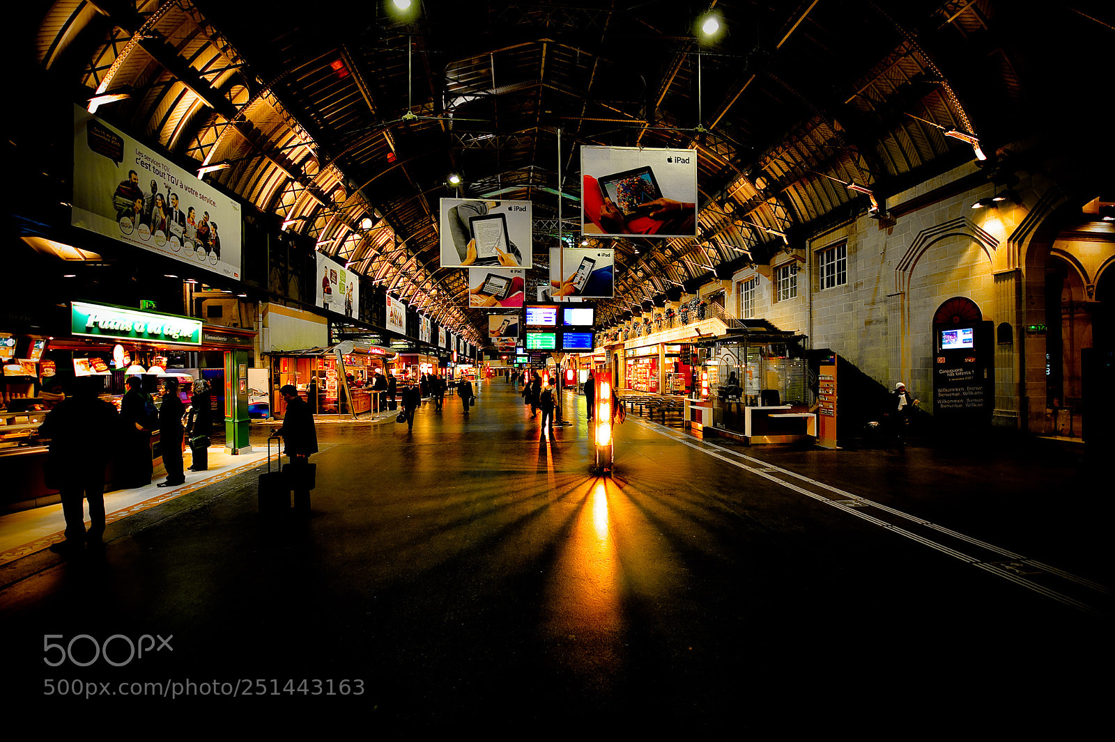 Nikon D3S sample photo. East station, paris. photography
