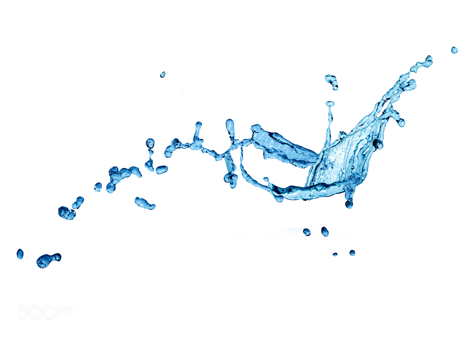 Canon EOS 5D sample photo. Water splash on white photography