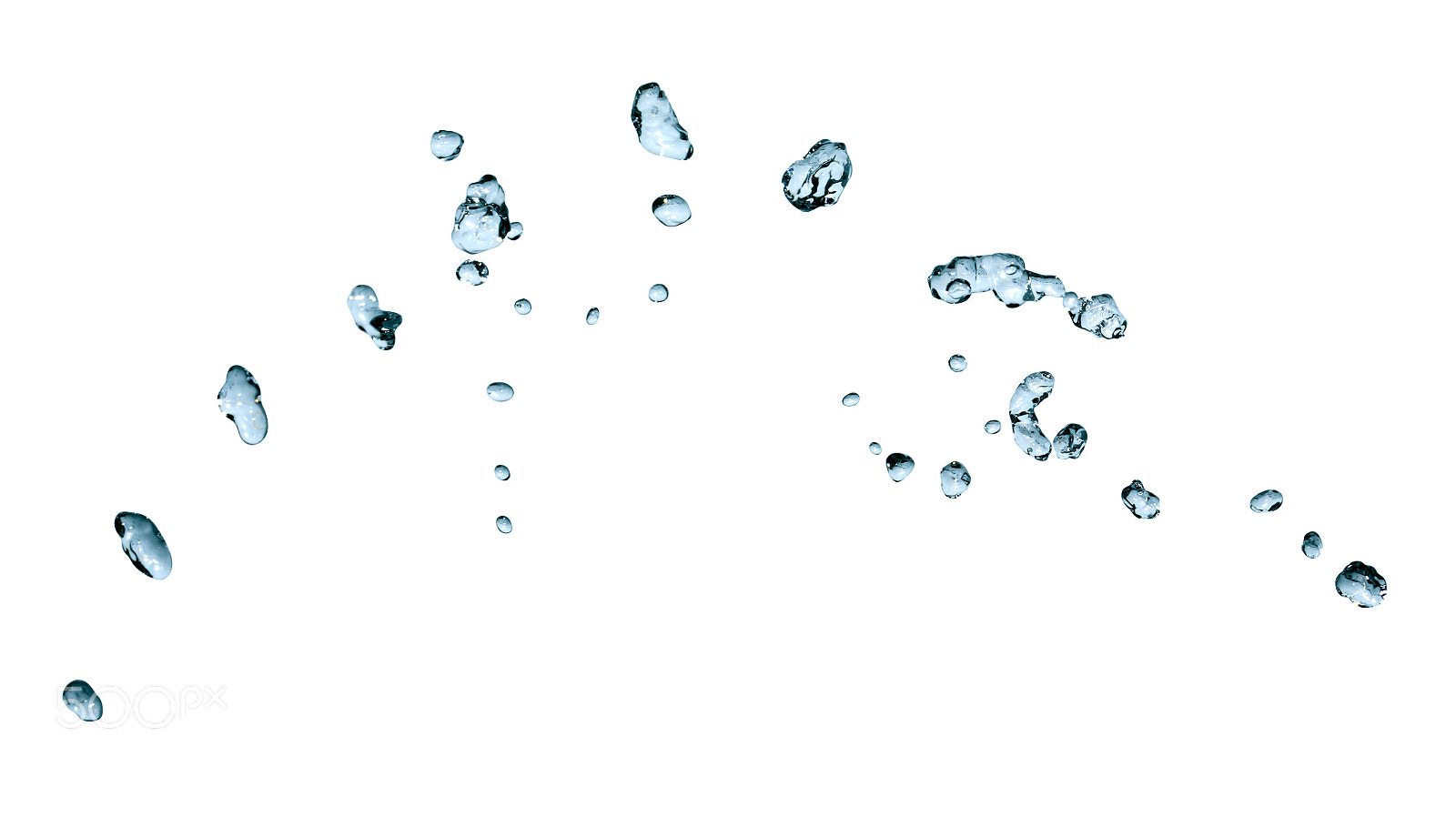 Canon EOS 5D sample photo. Abstract water drops photography