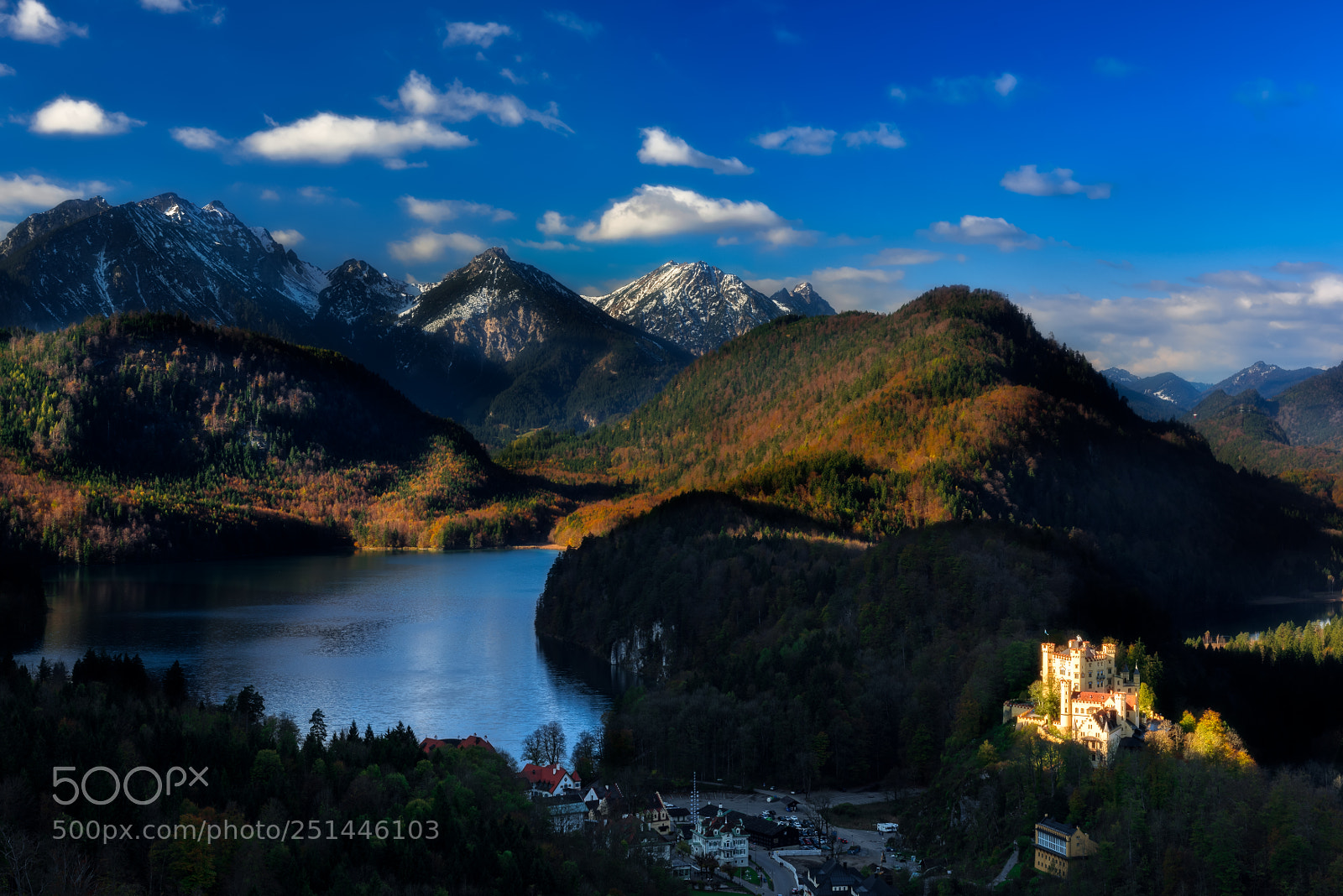 Nikon D810 sample photo. Hohenschwangau castle photography