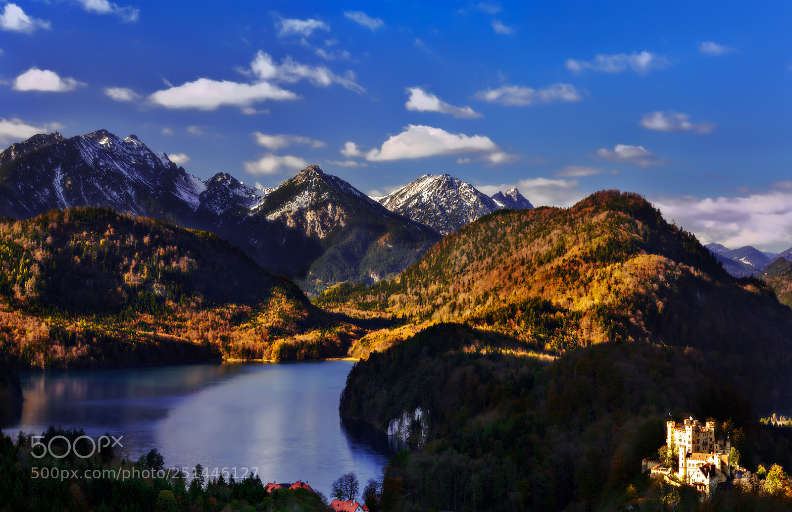 Nikon D810 sample photo. Hohenschwangau castle photography