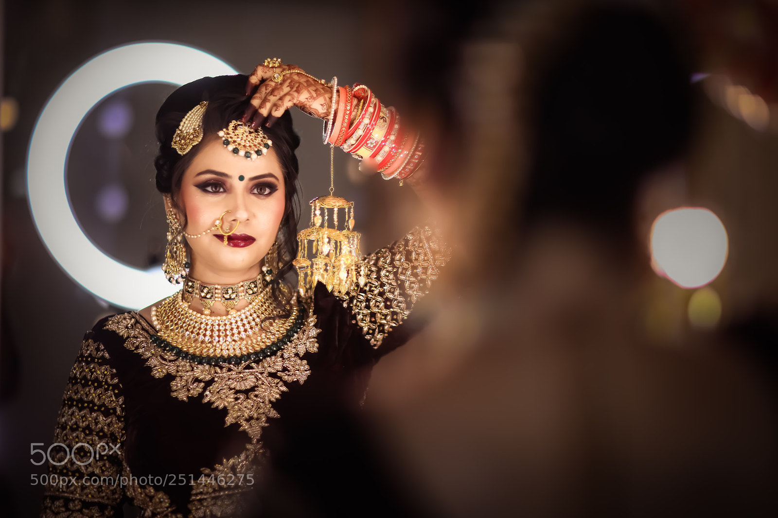 Canon EOS 5D Mark IV sample photo. An indian bride photography